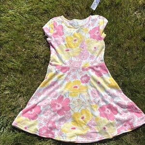 The Children's Place Pink and Yellow Floral Dress